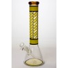 Infyniti Glass Stripe 14" 7mm Glass Beaker Bong