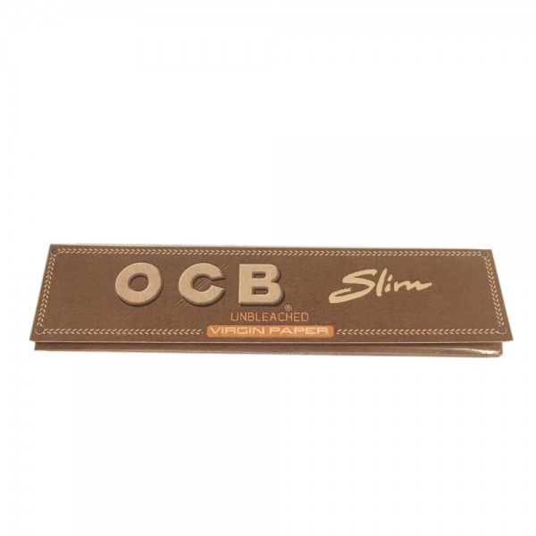 OCB Virgin Unbleached Slim Rolling Papers