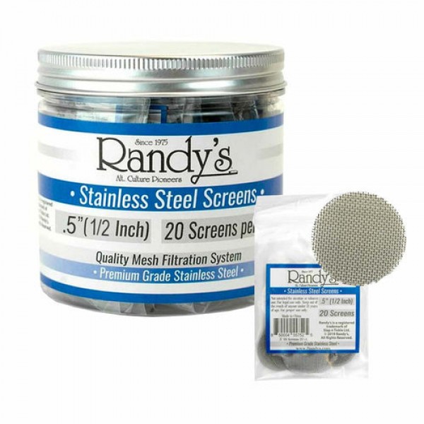 Randy's 0.50" Stainless Steel Screens