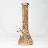 Xtreme 14" Electroplated Bong with Leaf Design