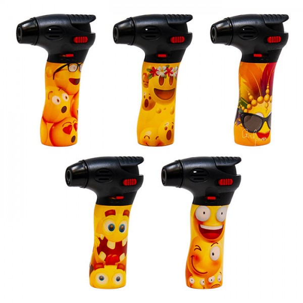 Nibo Deluxe Torch Lighter Emoji Design