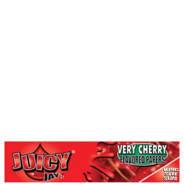 Juicy Jay's King Size Slim Very Cherry flavoured papers
