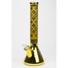 Luxury pattern 16" 7mm metallic beaker bong