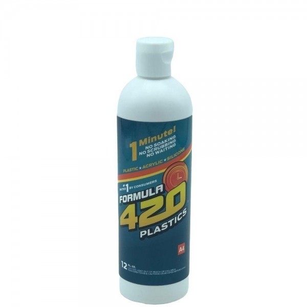 Formula 420 Plastics(Acrylic&Silicone) Cleaner 12oz