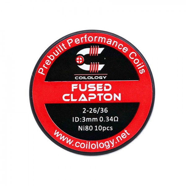 10pcs Coilology Fused Clapton Prebuilt Coil ...