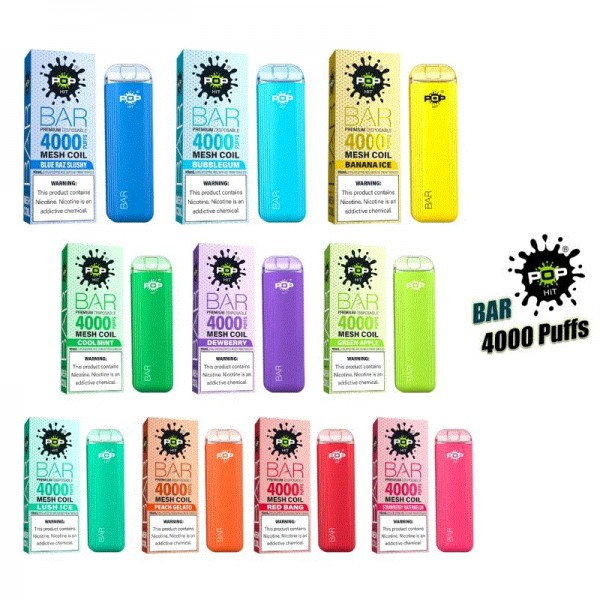 POP Hit Vapor HYBRID BAR DISPOSABLE ...