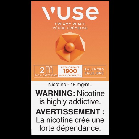 Vuse - Creamy Peach ePod Replacement Pods