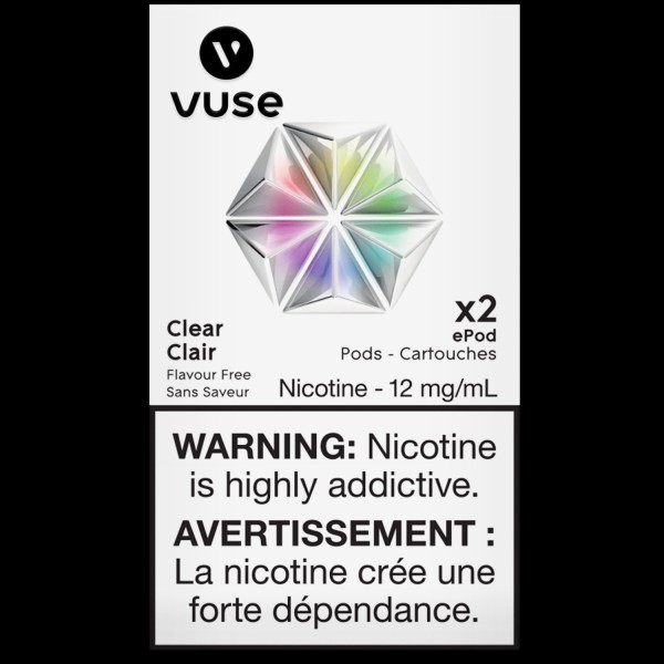 Vuse - Clear (Flavourless) ePod Replacement ...