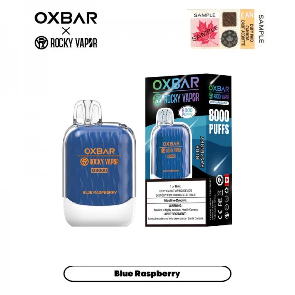 OXBAR X Rocky Vapor G8000 Rechargeable ...