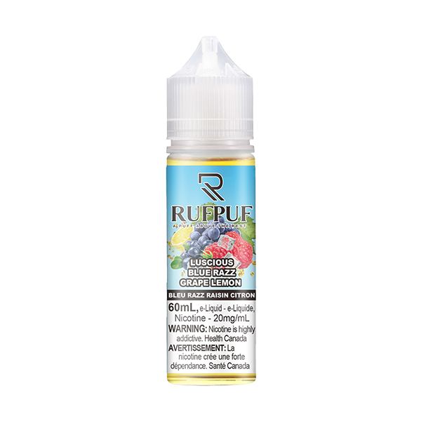 Luscious Blue Razz Grape Lemon - Gcore RufPuf E-Juice