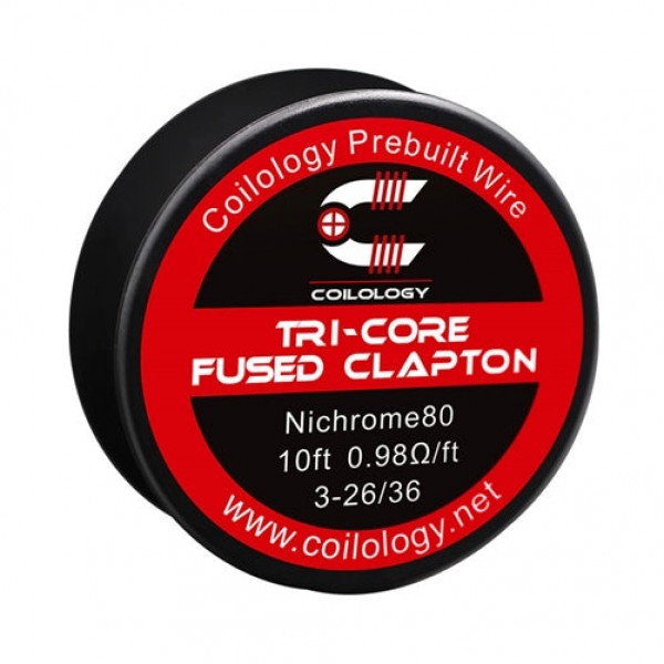 10ft Coilology Tri-Core Fused Clapton Spool ...