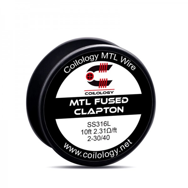 10ft Coilology SS316L MTL Fused Clapton ...