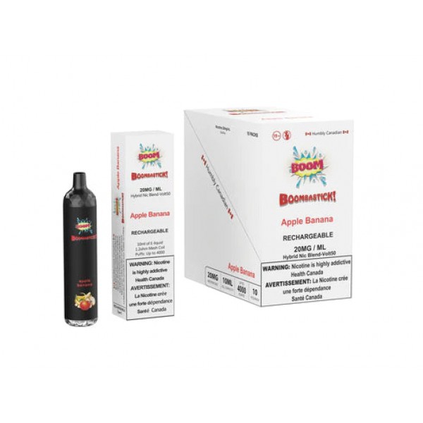 [Clearance] Boom! Boombastick Rechargeable Vape 10ml