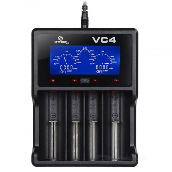 Xtar VC4 4-slot Smart Charger with ...