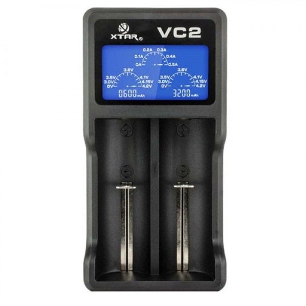 Xtar VC2 2-slot Smart Charger with ...