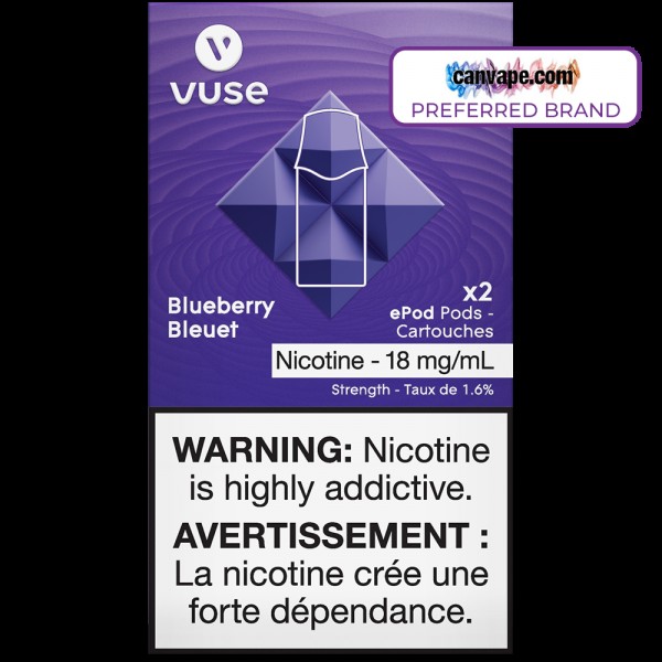 Vuse - Blueberry ePod Replacement Pods