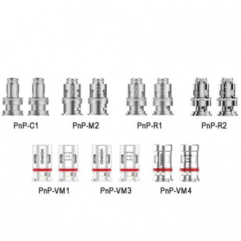 Voopoo Pnp Replacement Coil for Drag S & X, Vinci, & Drag 4 Uforce-K  - 5pcs